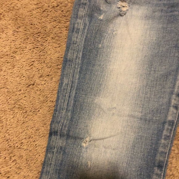 Moussy vintage 27x 26 great fir petite gals! Distressed and low waist - Picture 4 of 7